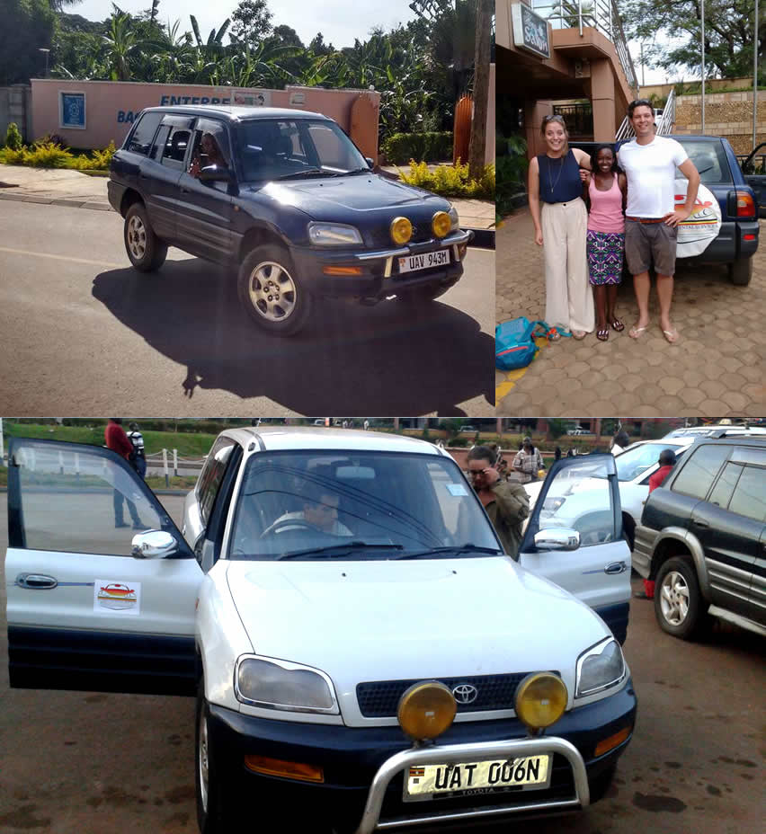 Rav4 for hire in Uganda