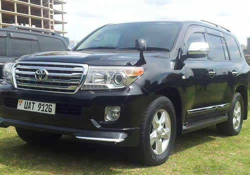 From UGX 1.2 million per day with chauffeur & fuel