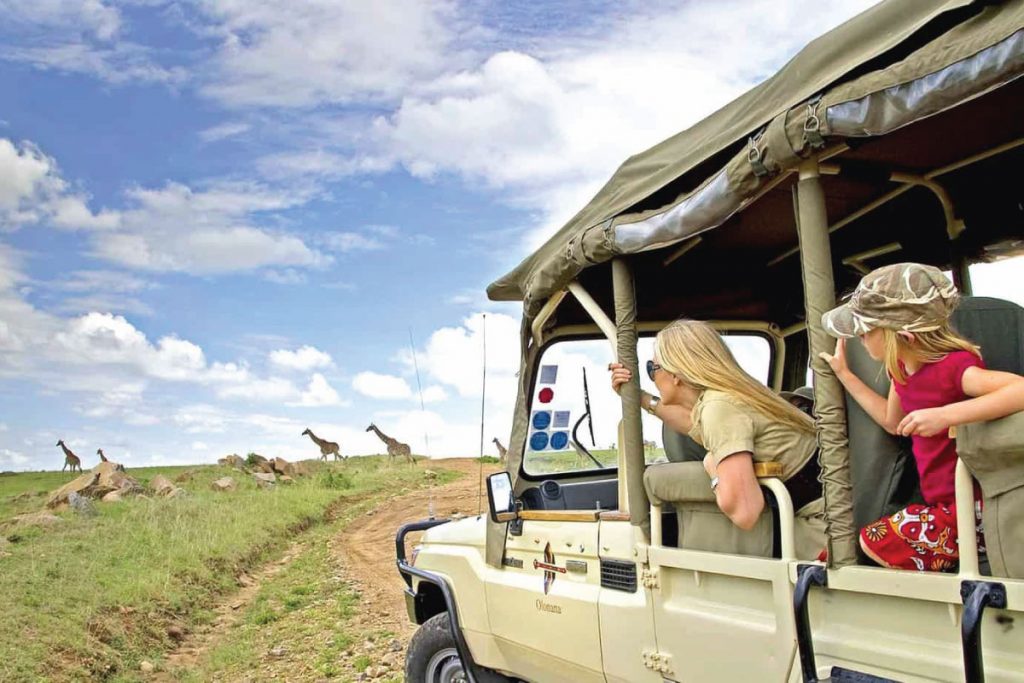 Family safari in Uganda