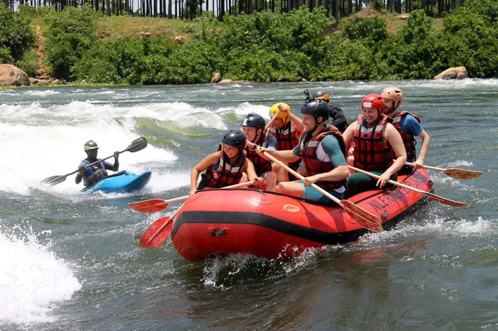 white water rafting jinja