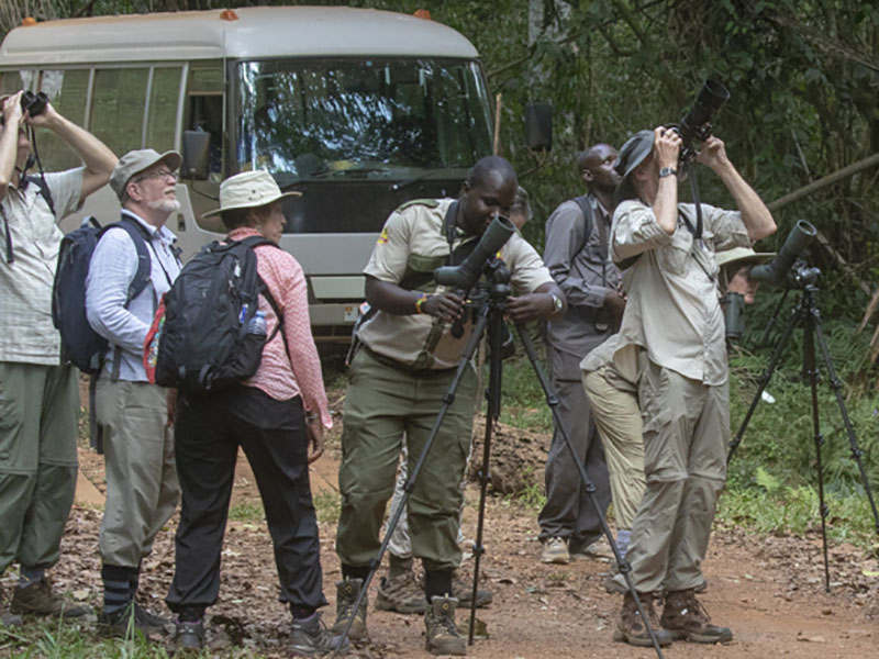 uganda tour guides at woork