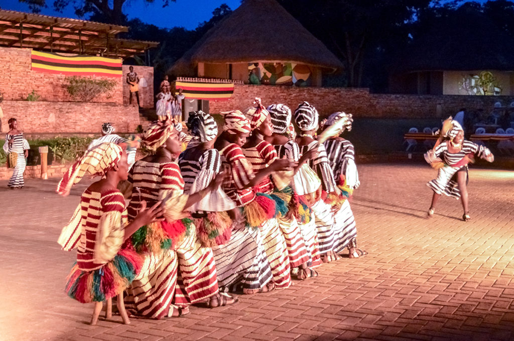 Ndere Center cultural dancers
