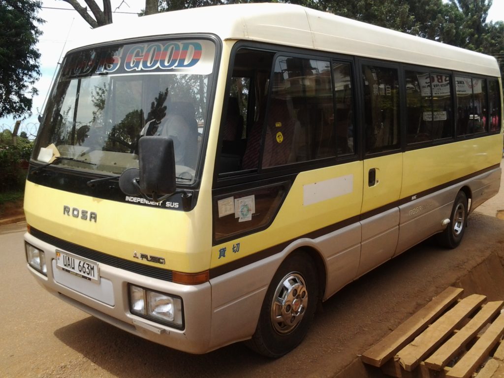 Coaster Bus for hire In Uganda