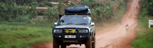 Car rental Uganda in a Land cruiser