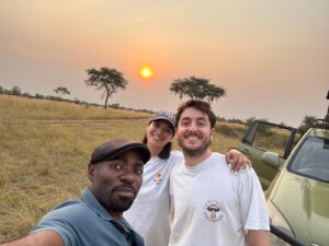 Uganda safari with Anthony- Victor & Juli