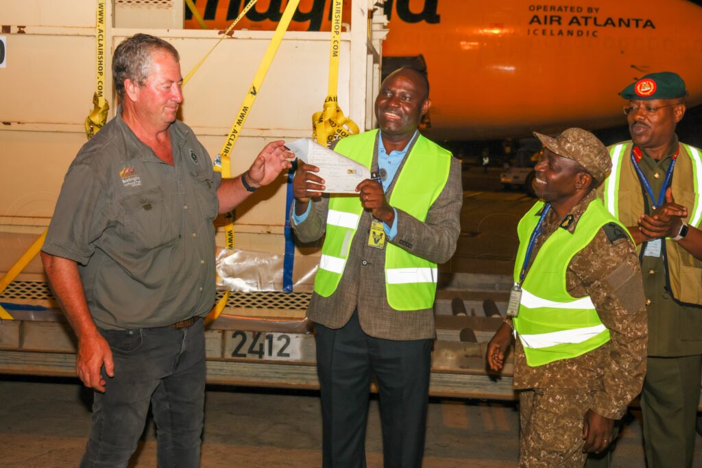 UWA receives 8 rhinos from South Africa