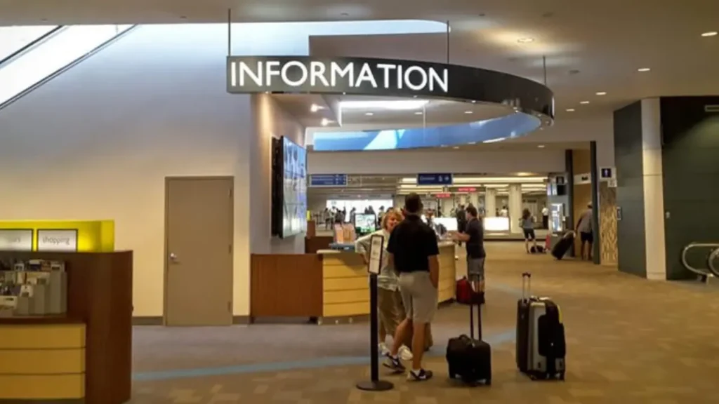 tourists arrive at entebbe airport