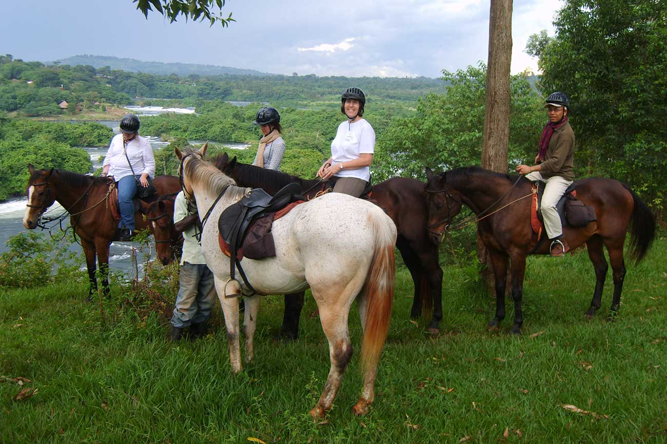 Horseback riding trips in Jinja 