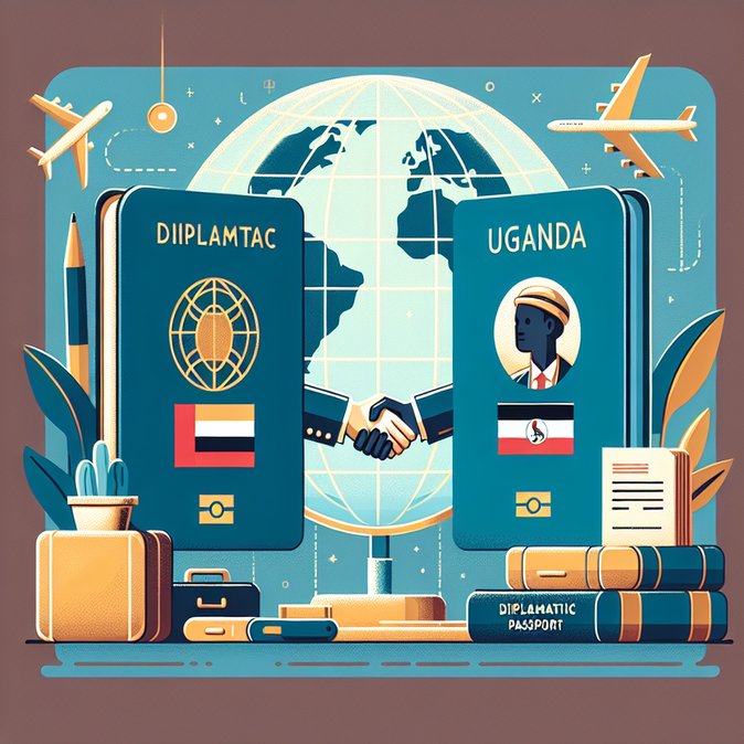 UAE Uganda 90-day Visa free travel for diplomats