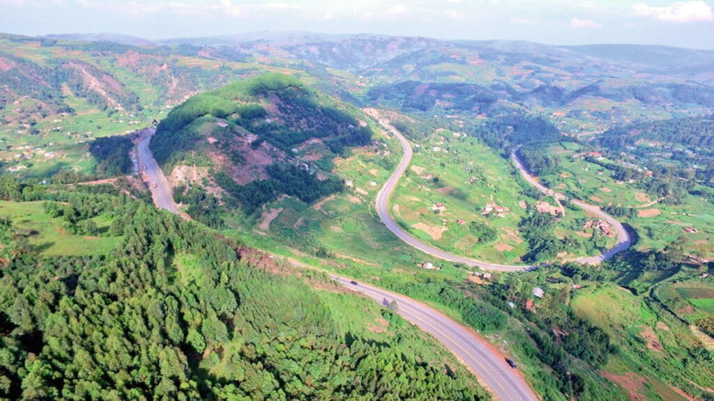 Kigezi highlands driving