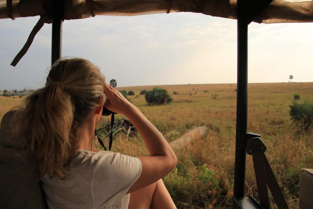 female travel in Uganda