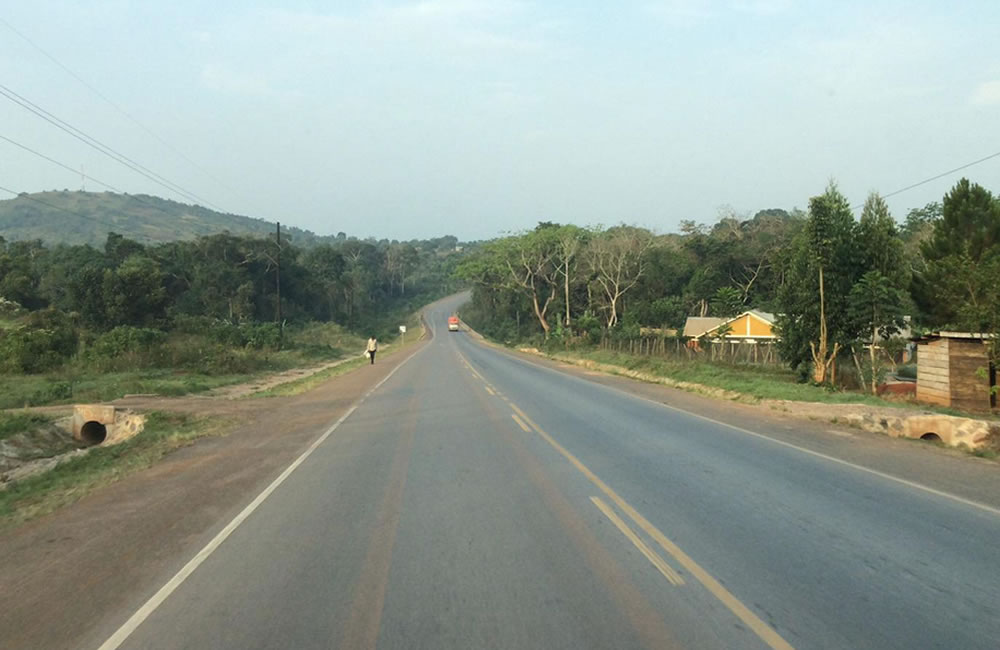 drive to Lake Mburo road via Mbarara