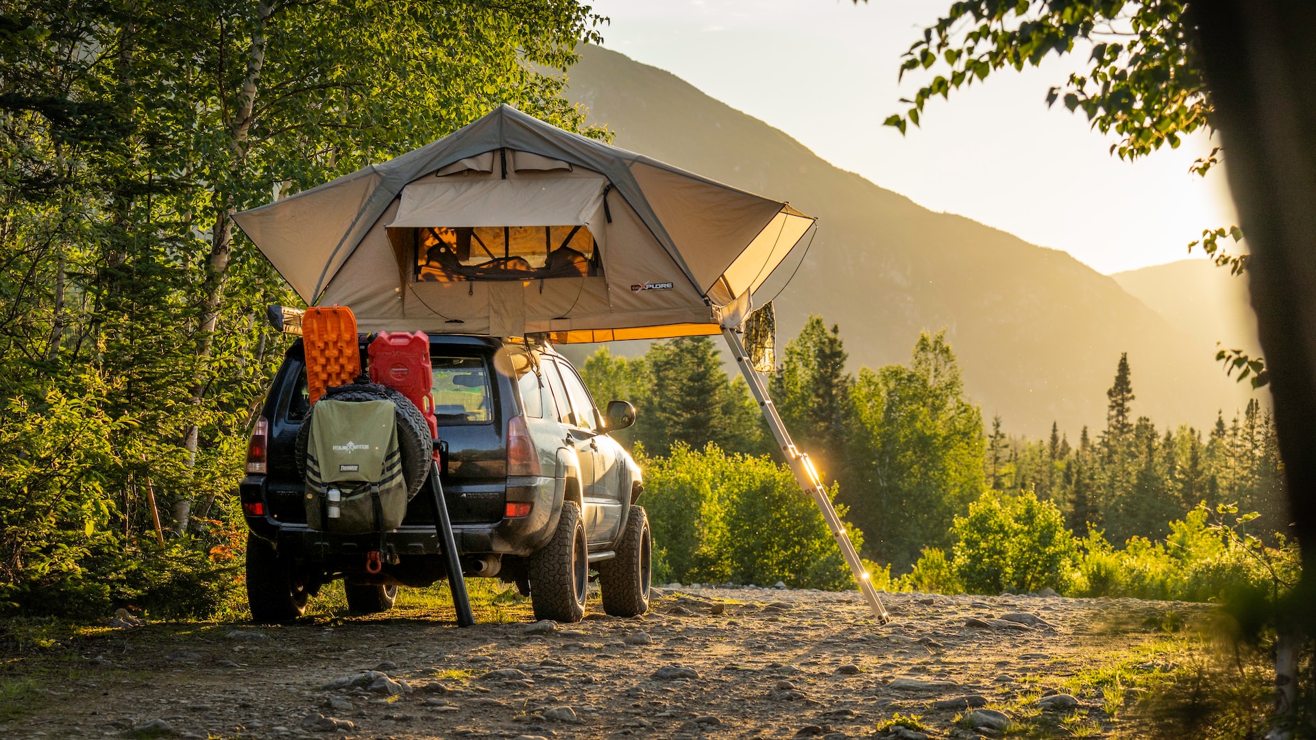 Rooftop tent land cruiser 