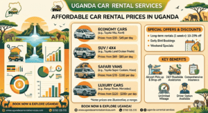 Uganda car rental prices