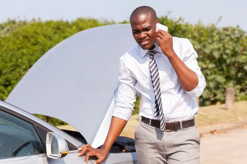 calling car rental company on breakdown 