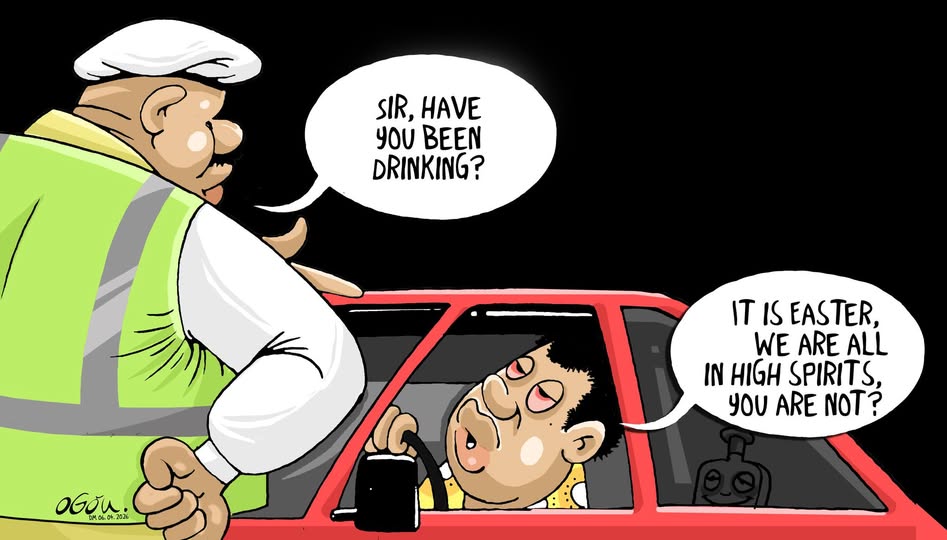 Funny car rental cartoons in Uganda