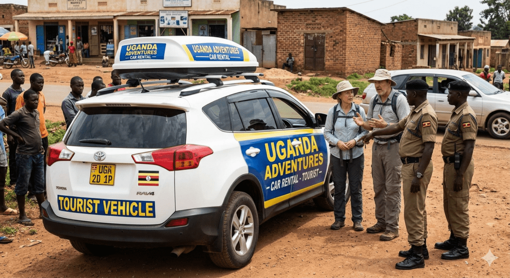Branded rental cars in Uganda