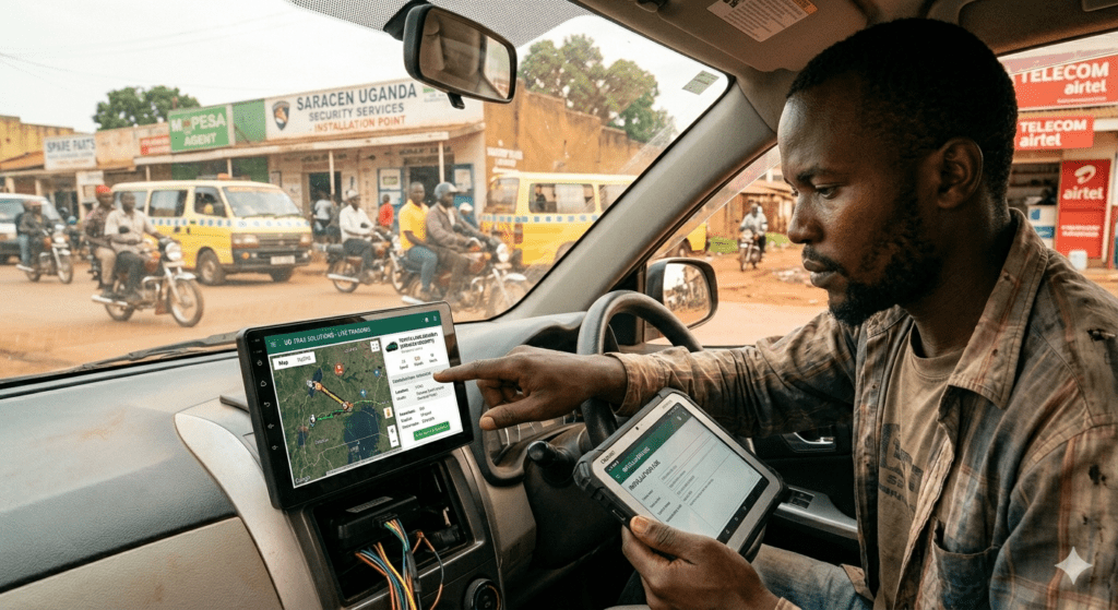 GPS tracking systems in Uganda