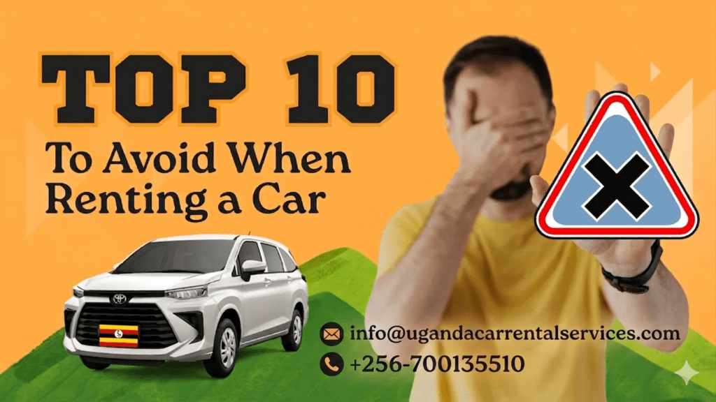 Uganda car rental mistakes to avoid