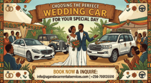 Choosing a wedding car in Uganda