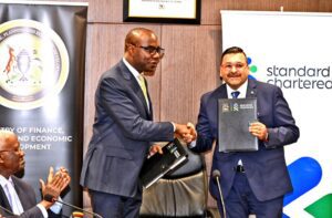 Standard Chattered Bank funds Karamoja road project building