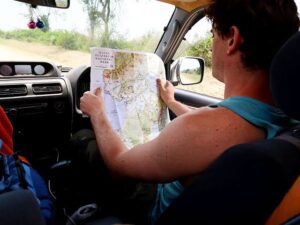 Self drive Uganda- Travel map