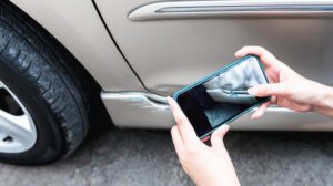 Take photos of rental car before driving off